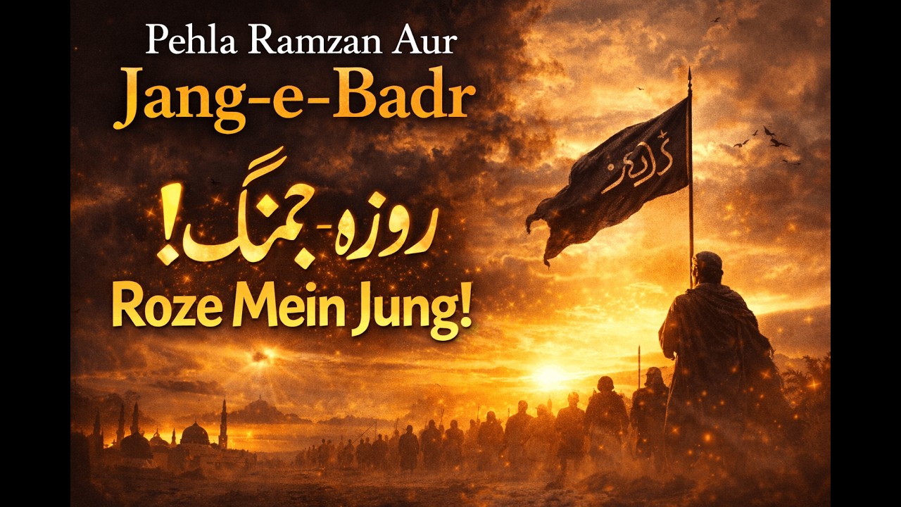 Pehla Ramzan Aur Jang-e-Badr | Roze Mein Ladi Gayi Jung!