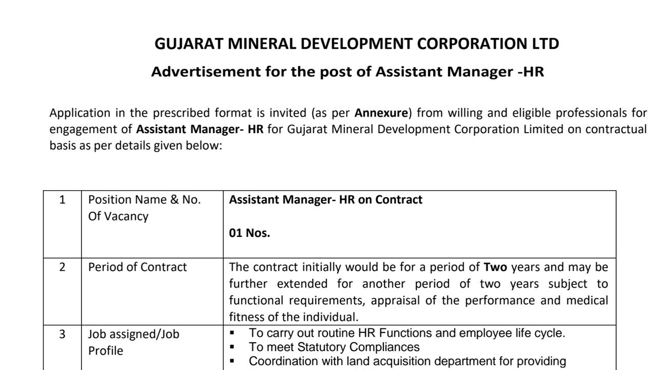 GMDC Recruitment 2026 : Assistant Manager - HR की नई भर्ती | Odisha Mining Jobs | Drishti GK Mining