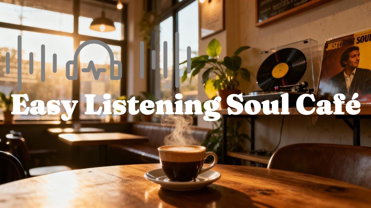 Easy Listening Soul Café ☕ Smooth Vibes for Peace, Love, Travel & Friends | Full Album