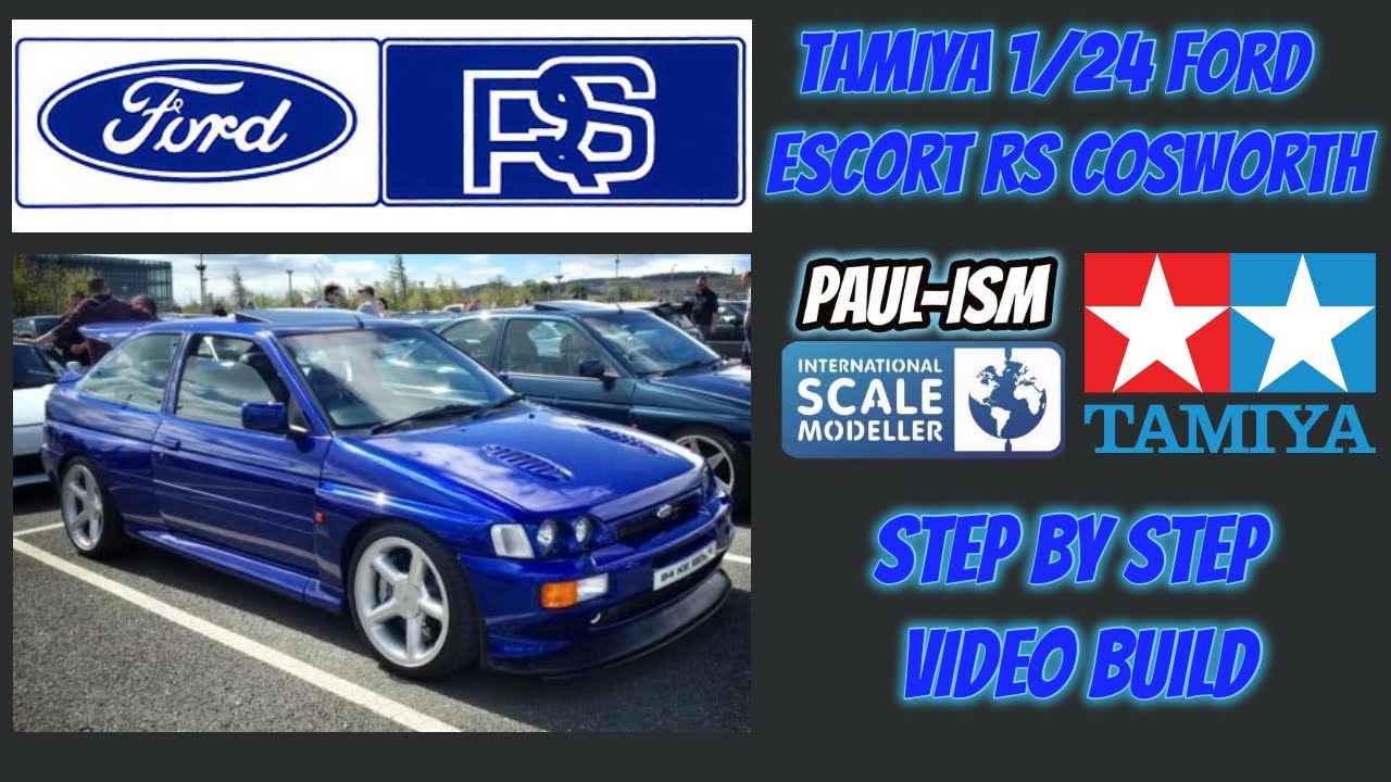 Part 1  - Tamiya/Belkits 1/24 Ford Escort RS Cosworth Step By Step Video Build