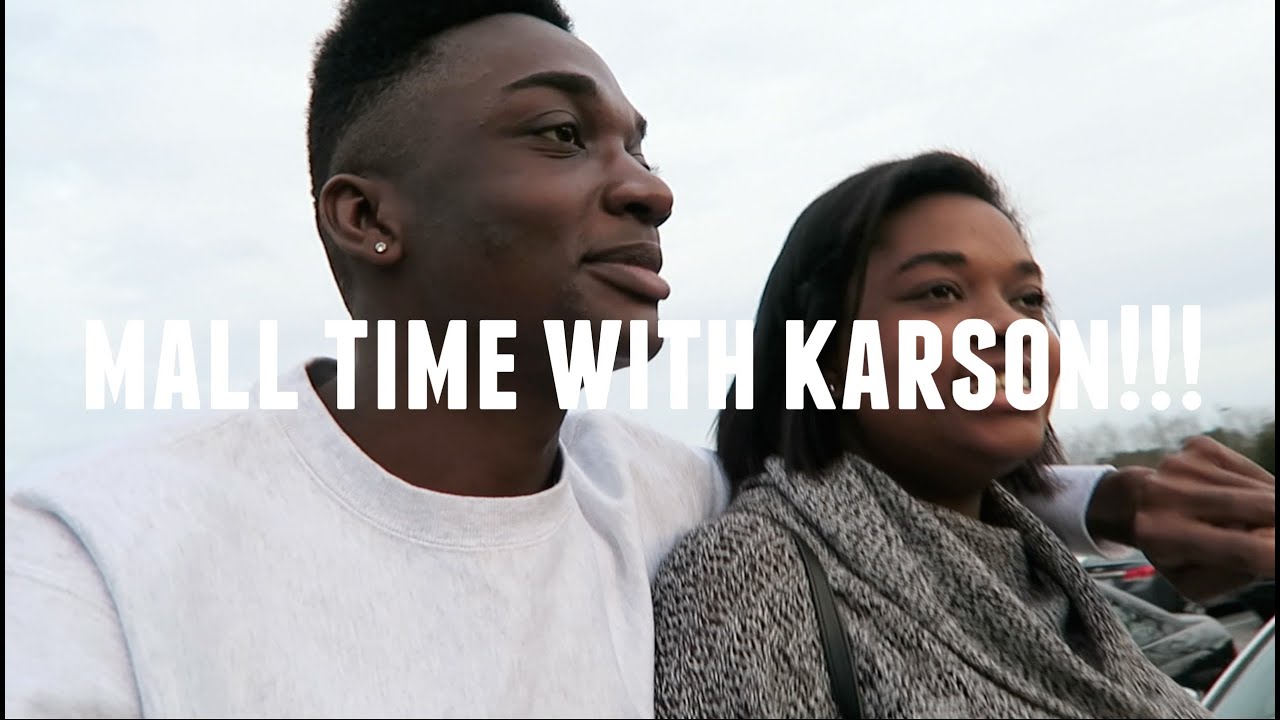 VLOGMAS: MALL TIME WITH KARSON!!!!
