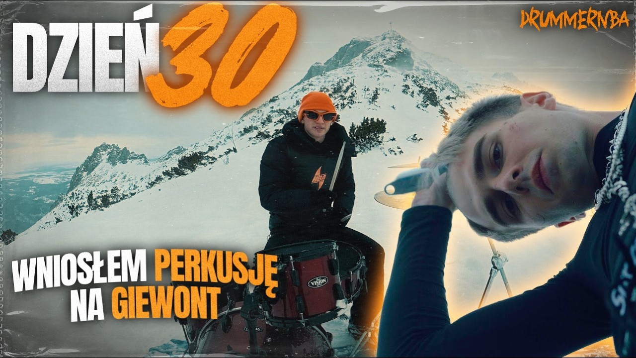 #30 WSZEDŁEM NA GIEWONT Z PERKUSJĄ - MATA #drummernanarodowy