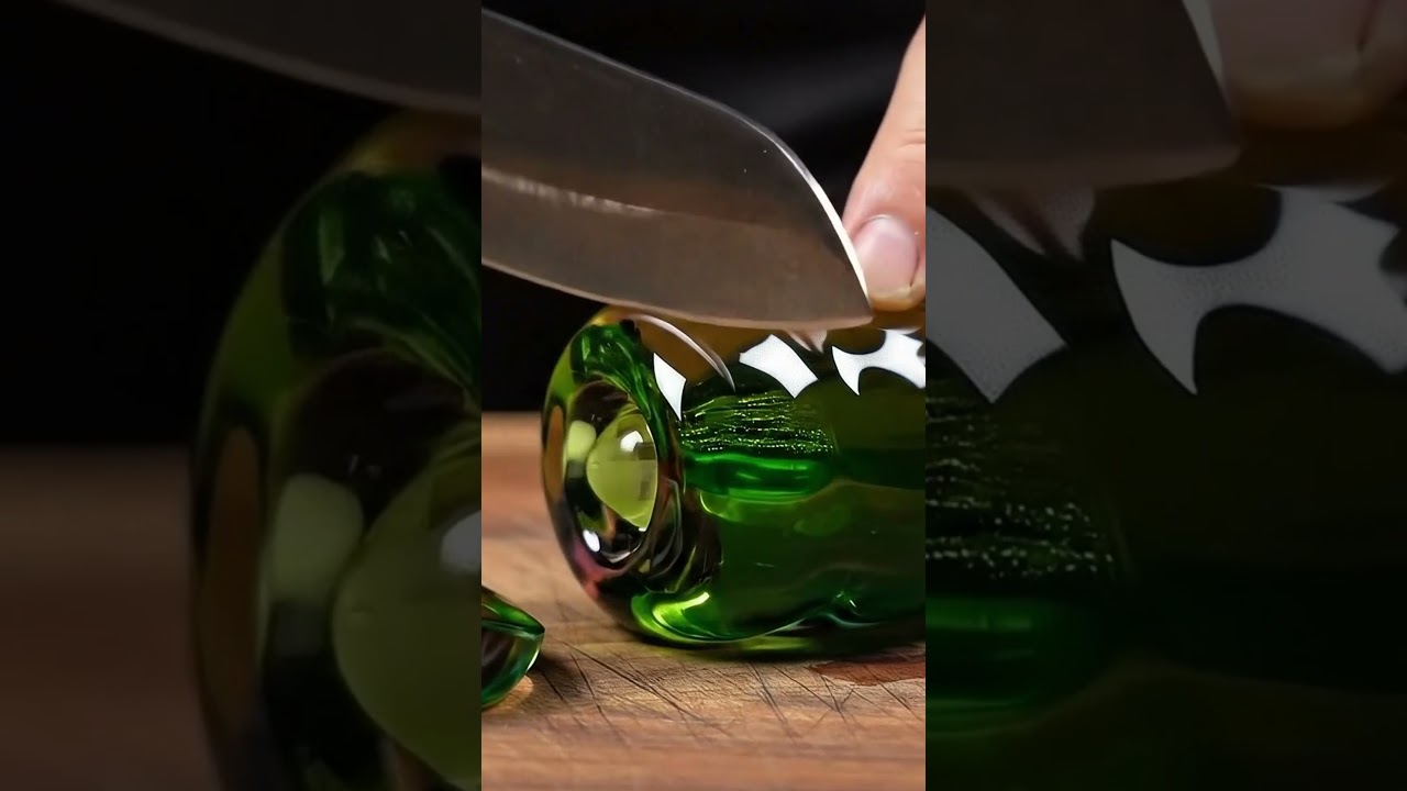 Highly realistic Glass Cuting Asmr #shorts #asmr