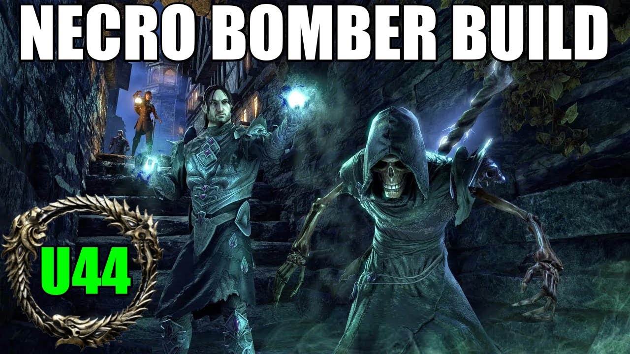 ESO Necromancer Bomber DROPS NUKES! - Build And Gameplay