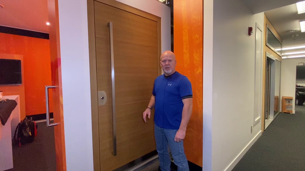 Gaulhofer True Front Door - Simonswerk Tectus Hinge Adjustments