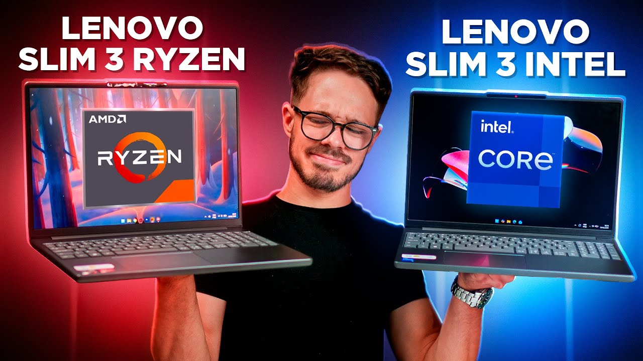 QUAL O MELHOR NOTEBOOK BARATO? Lenovo Slim 3 i5 VS Ryzen 7