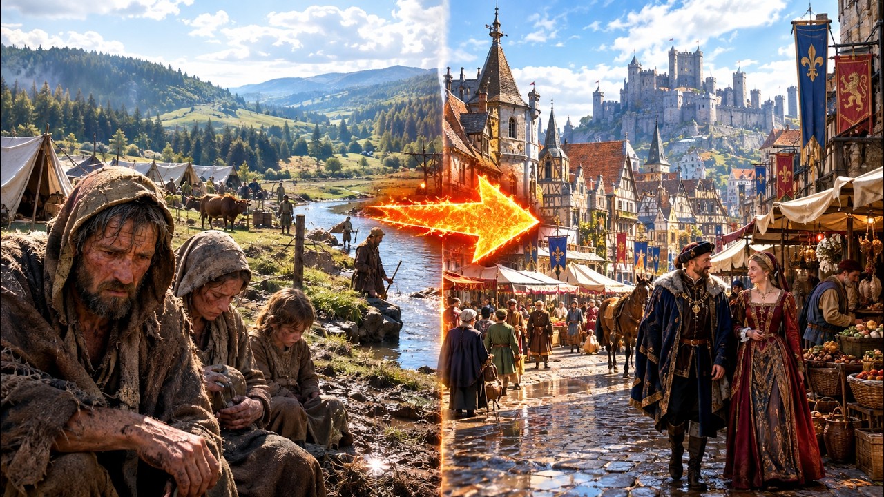 КАК ИЗ МАЛЕНЬКОЙ ДЕРЕВУШКИ ПОСТРОИТЬ ОГРОМНЫЙ ГОРОД В MANOR LORDS?