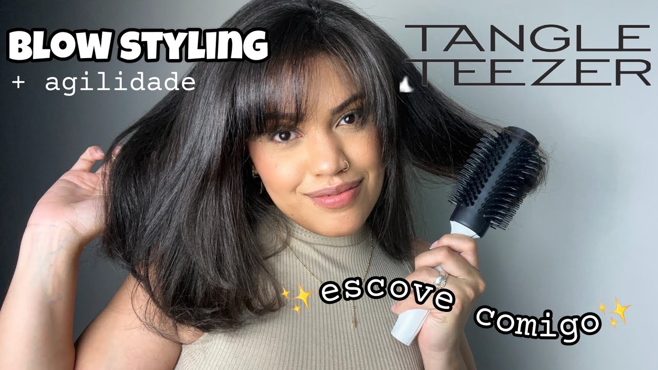 Escova MARAVILHOSA | TANGLE TEEZER BLOW STYLING ✨