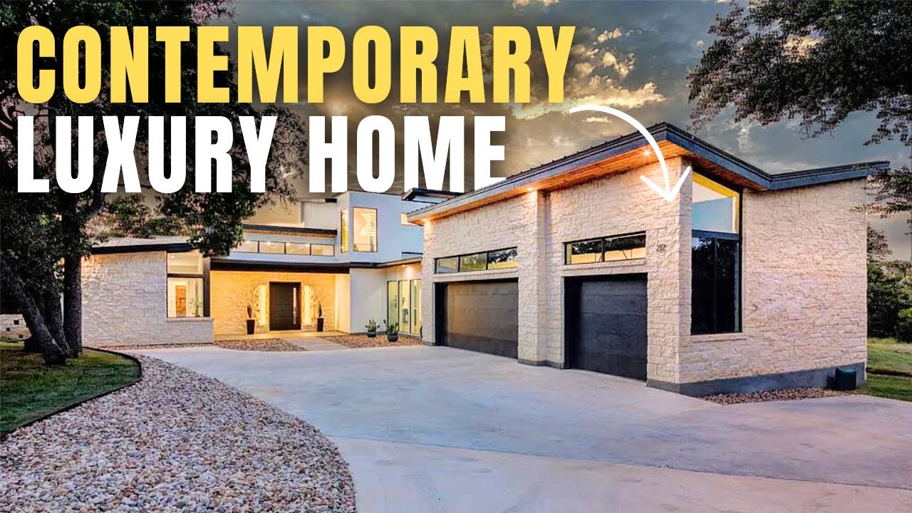**SOLD!**$1.5M New Modern Contemporary Home in Dripping Springs TX