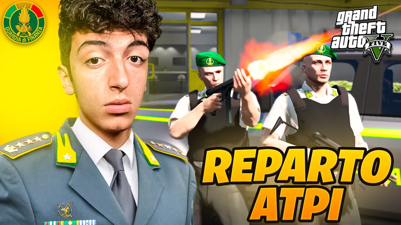 INTERVENTO SPECIALE con REPARTO ATPI della GUARDIA di FINANZA su GTA 5 RP ITA! 😱 💥