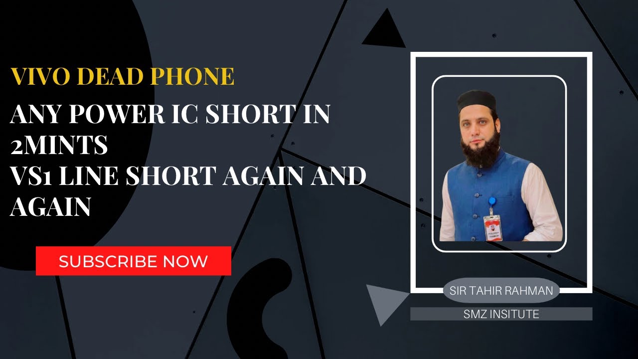 Vivo dead ☠️ any power ic short in 2 minutes vs1 line bar bar short horaha ha | big solutions 😱