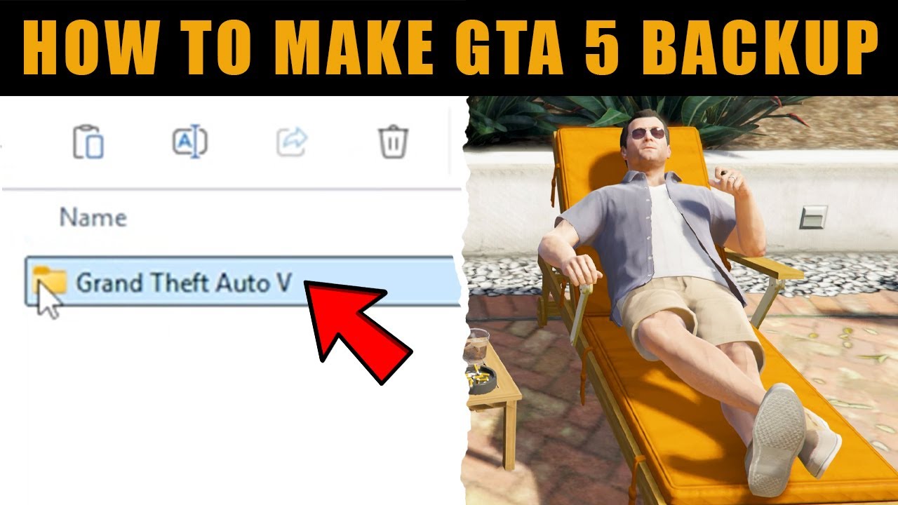 Как сделать резервную копию GTA 5 на ПК (краткое руководство)