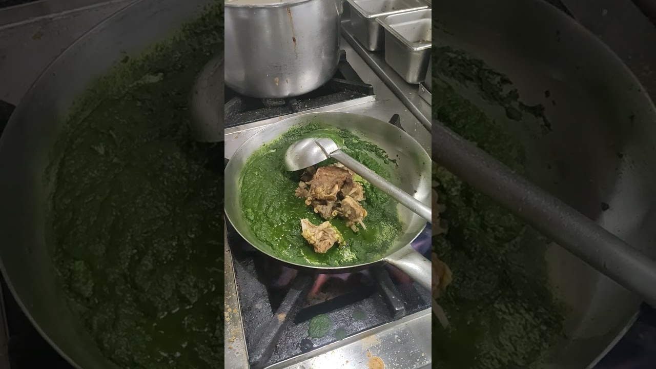 gosht saagwala#viralvideo #ytshort #food #mutton