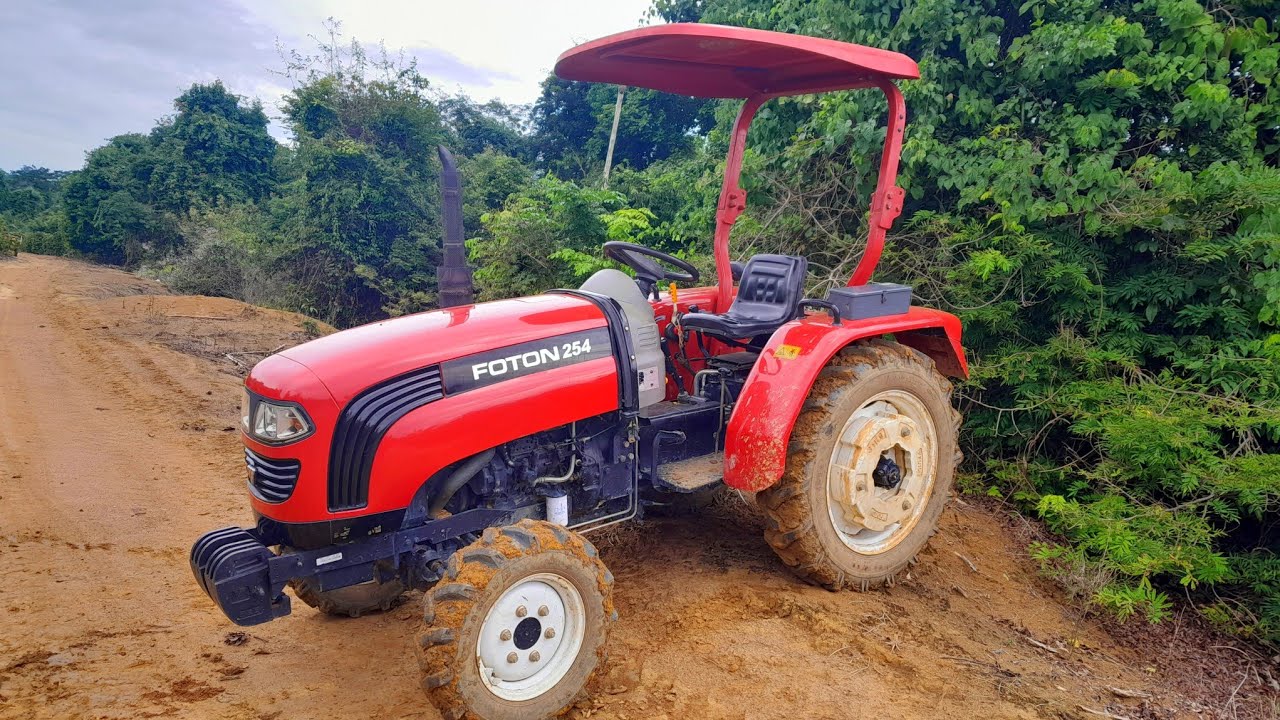 COMO DIRIGIR UM TRATOR!! .    Trator foton 254