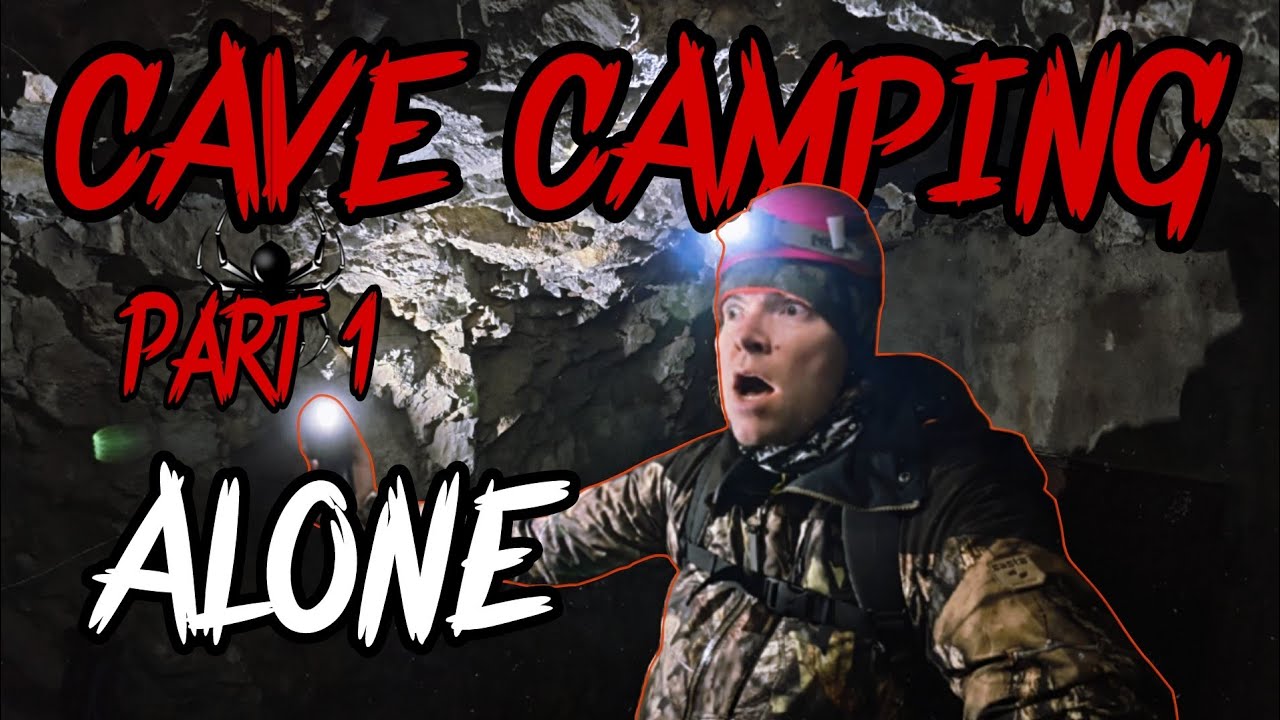 Solo Camping in a Cave - Halloween Special part 1