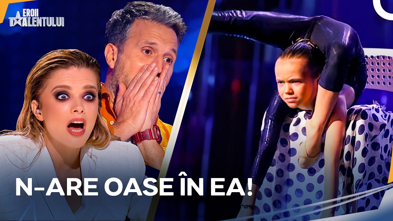 Puștoaica De 11 Ani Care A Pus Jurații „La Respect” Cu Un Roast De Zile Mari! | Romanii au Talent