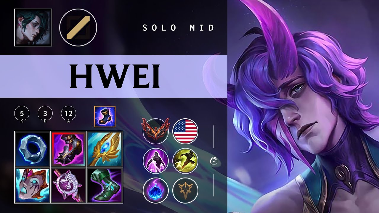 Hwei Mid vs Lux - NA Grandmaster Patch 26.01