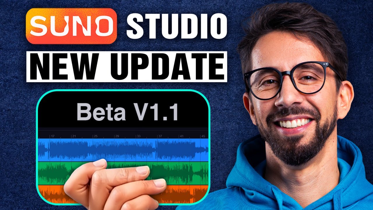 Suno Studio v1.1 New Update | AI-Powered DAW?