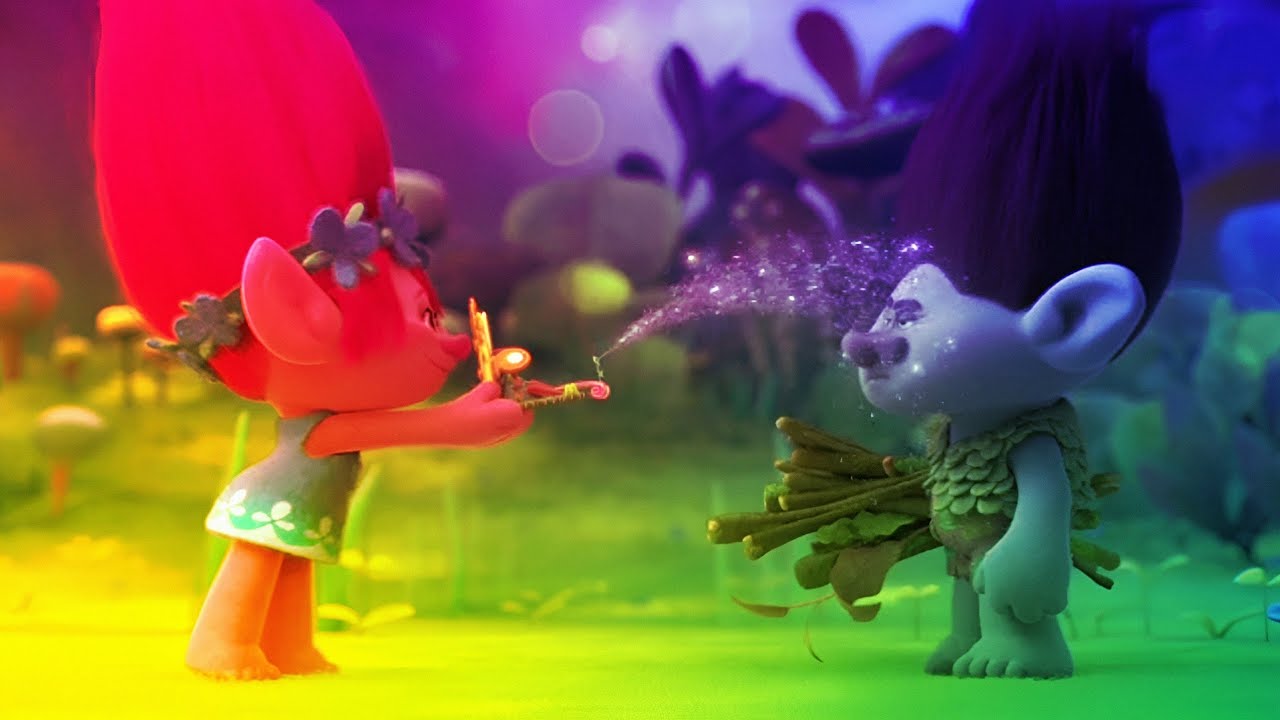 Trolls - Branch is invited to the loudest party ever yey !! | Sponsored by Gamavision Csupo Effects