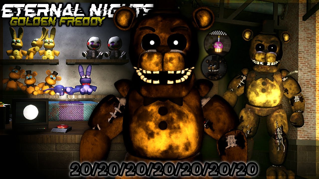 [ROBLOX] Fnaf Eternal Nights - Golden Freddy Mode (Completed Solo)