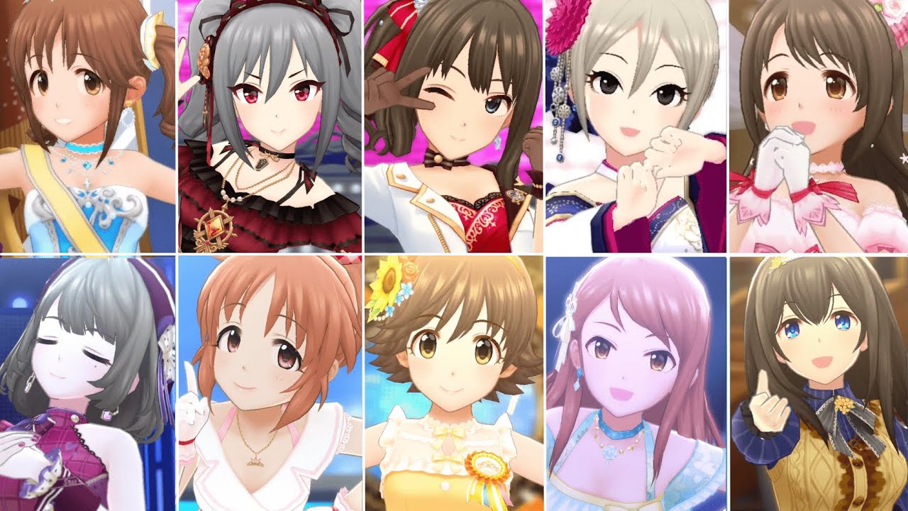 【デレステMV】シンデレラガール総選挙曲メドレー（輝く世界の魔法〜ココカラミライヘ！）