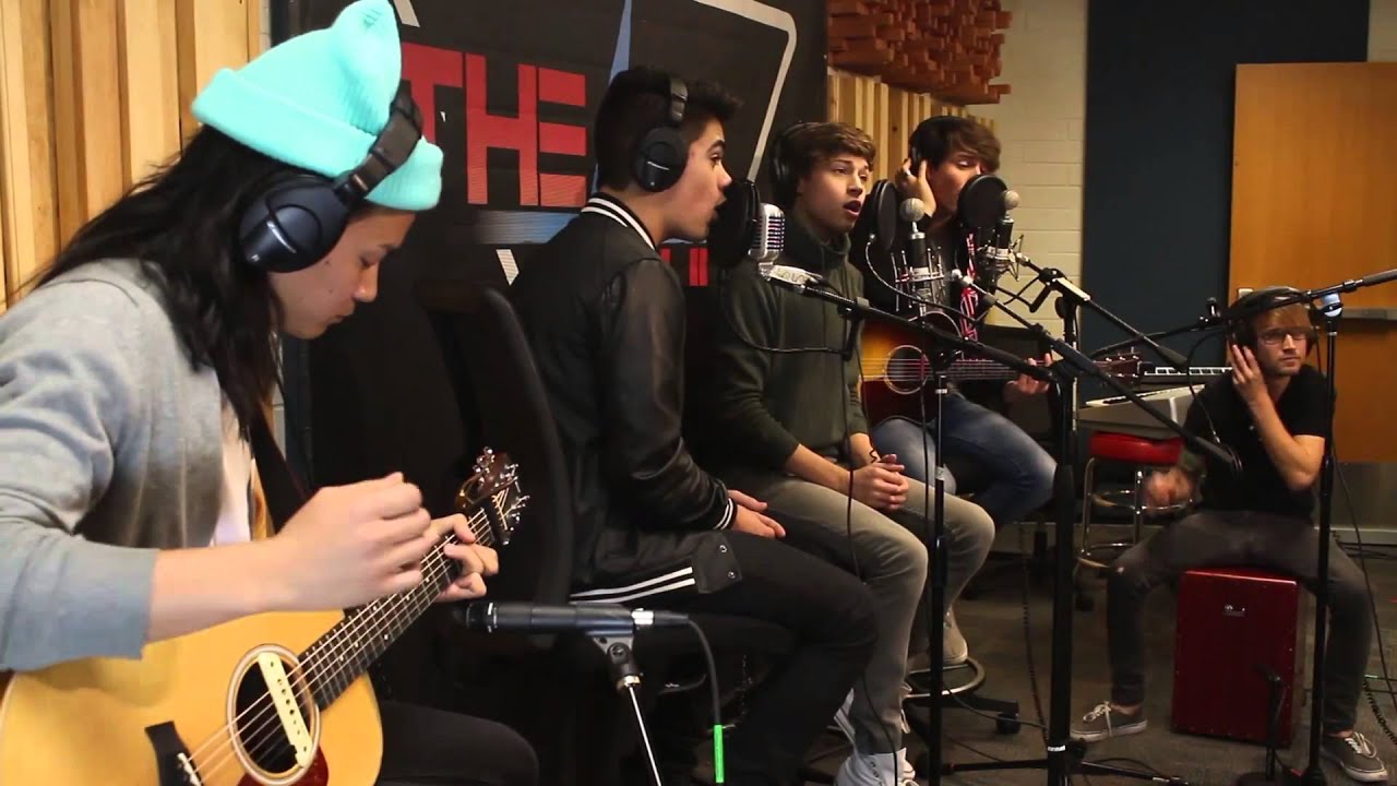 Forever in Your Mind Live Acoustic Christmas Medley at Pulse Radio Recording Studios