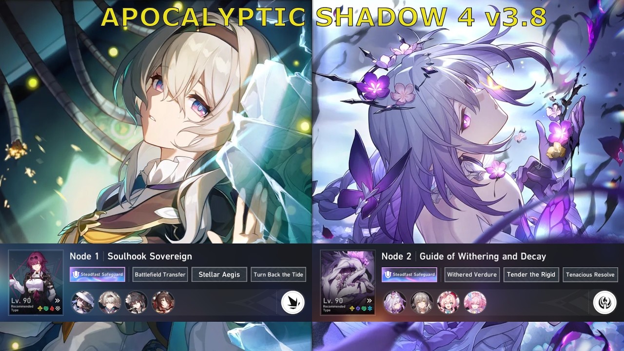 Apocalyptic Shadow 4 v3.8 | E0S1 Firefly & E0S1 Castorice | Honkai: Star Rail 4.0
