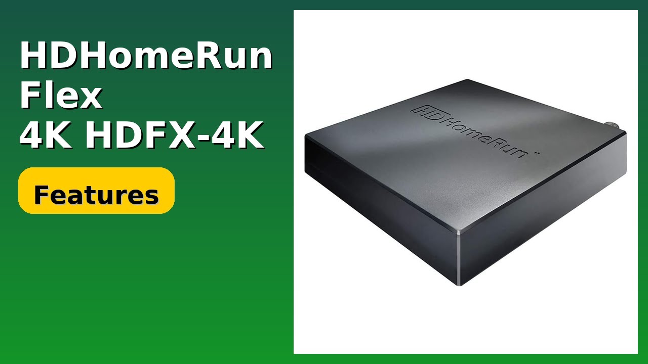 REVIEW (2026): HDHomeRun Flex 4K HDFX-4K. ESSENTIAL details.