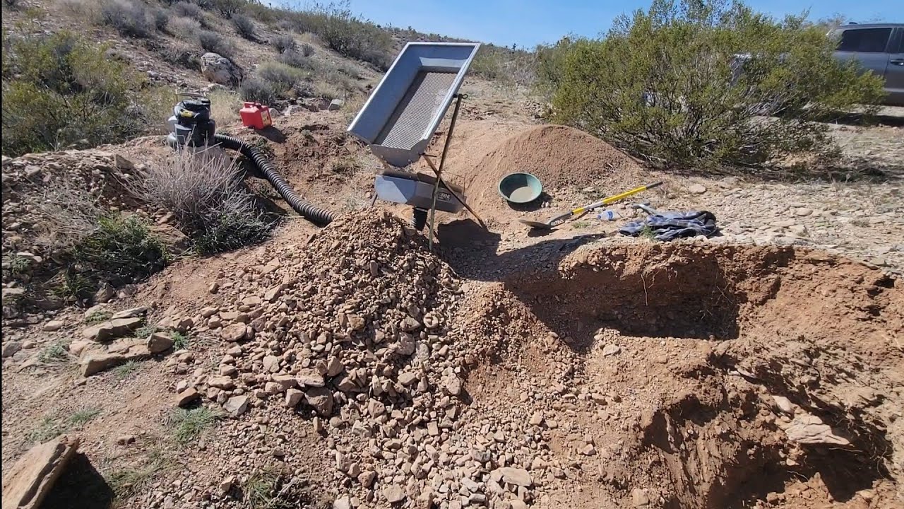 Arizona drywashing and discussion on how to get several times more gold