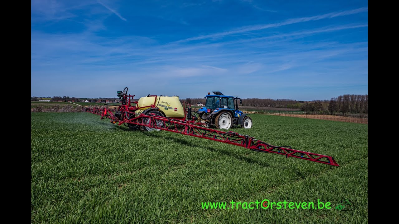 New Holland TL100 + Hardi Ranger 2500 -Eugene Odeurs (Voort)