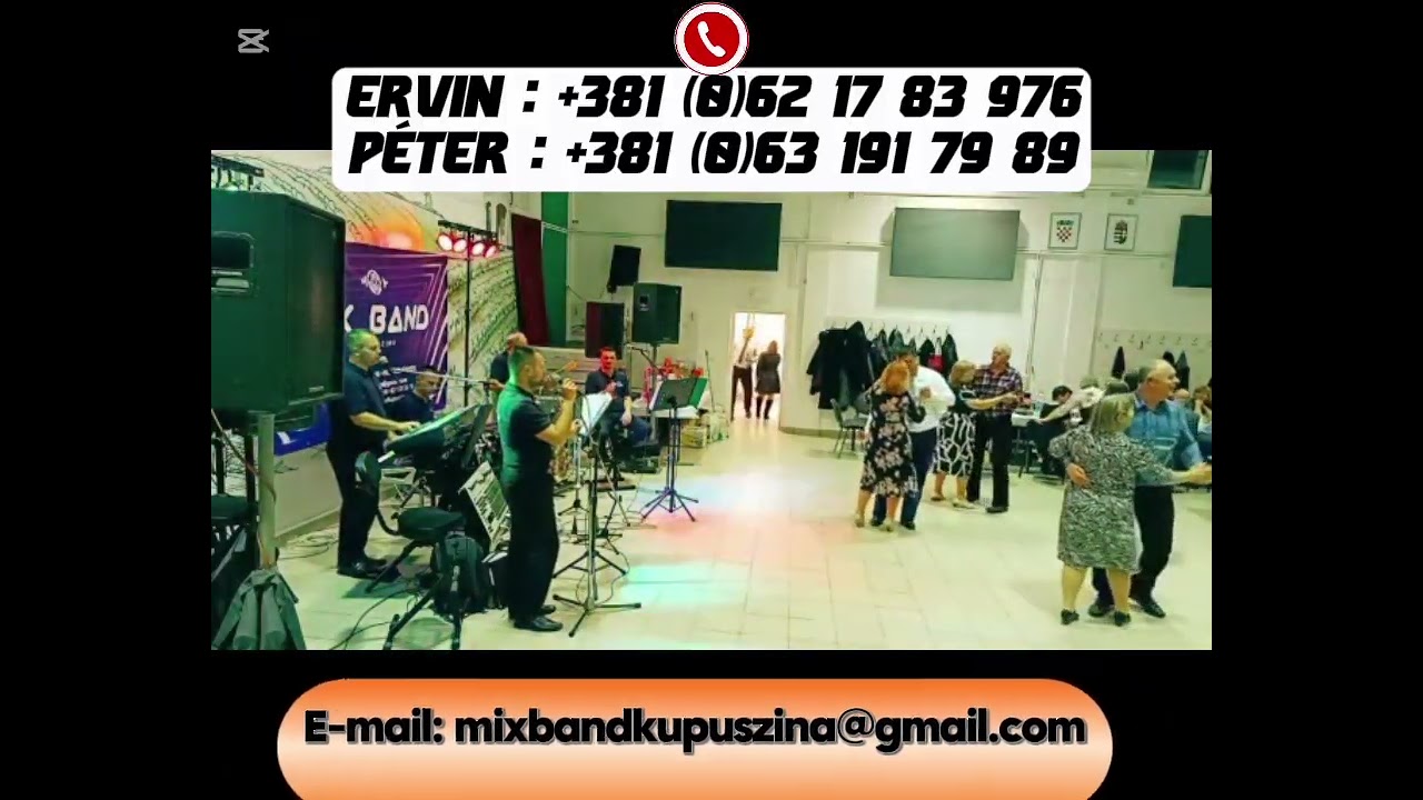 Mix band Kupuszina - Dályhegyi Magyar bál  2026