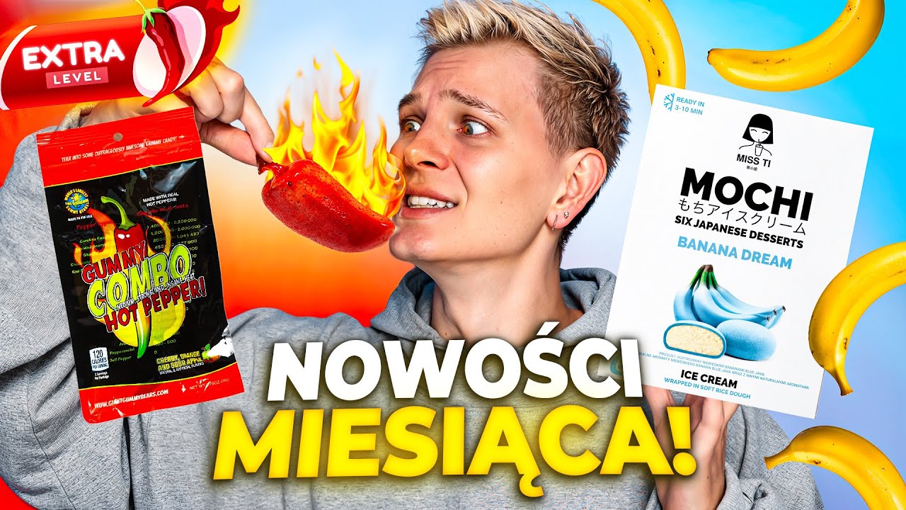 NAJOSTRZEJSZY ŻELEK Z ŻABKI?!🥵😱 TESTUJĘ NOWOŚCI SŁODYCZOWE Z WRZEŚNIA 🔥 | Dominik Rupiński