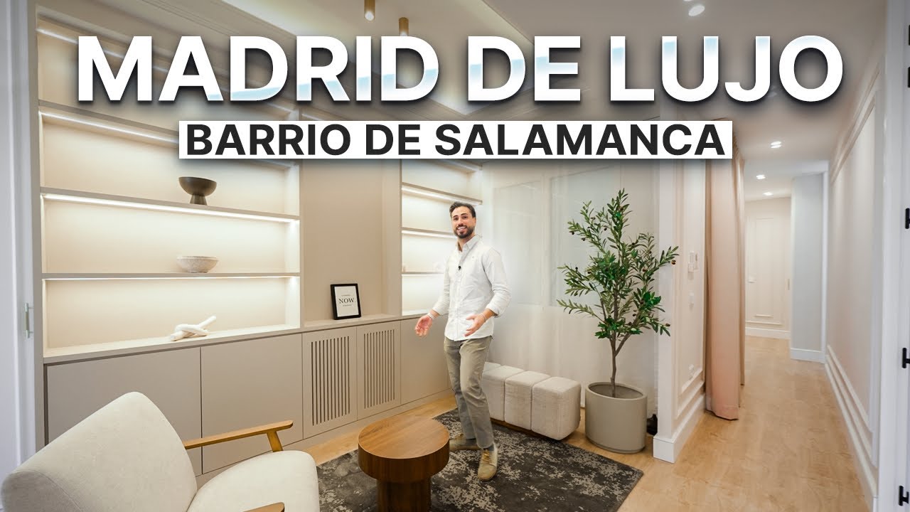 Piso de Lujo en Madrid | Barrio de Salamanca – Diseño, Confort y Exclusivida
