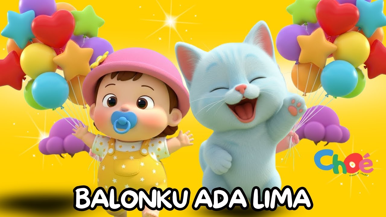 BALONKU ADA LIMA -  Lagu Anak Indonesia Balita