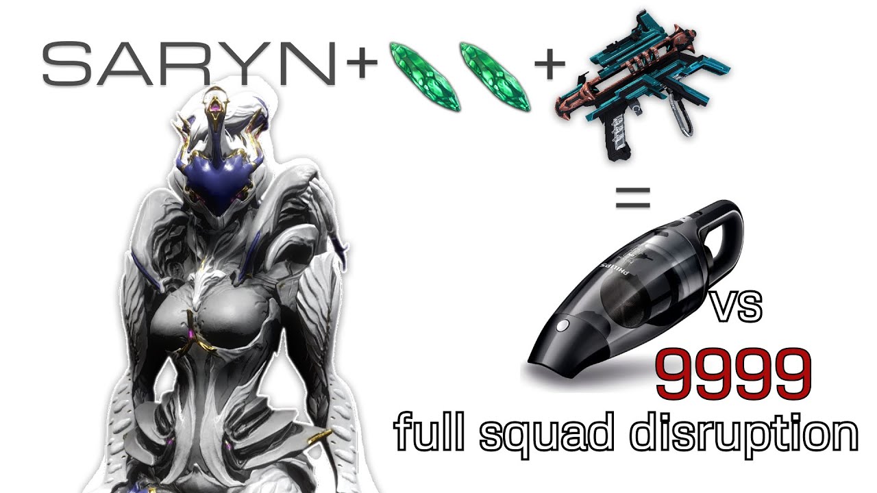 WARFRAME | Saryn & Ocucor vs 9999 | vacuum cleaner | SP level cap