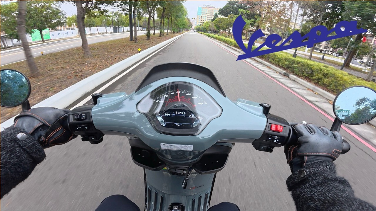 Vespa Sprint S 150 POV Ride | 偉士牌衝刺 150