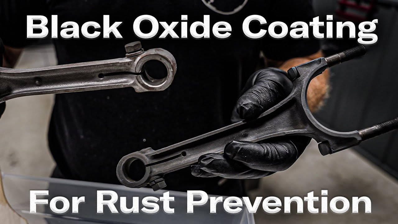 Black oxide coating engine parts for rust prevention | Hagerty DIY