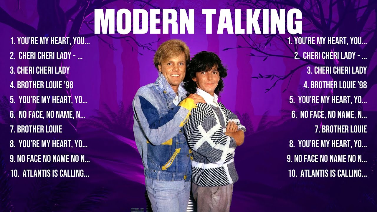Modern Talking Top Of The Music Hits 2024   Most Popular Hits Playlist