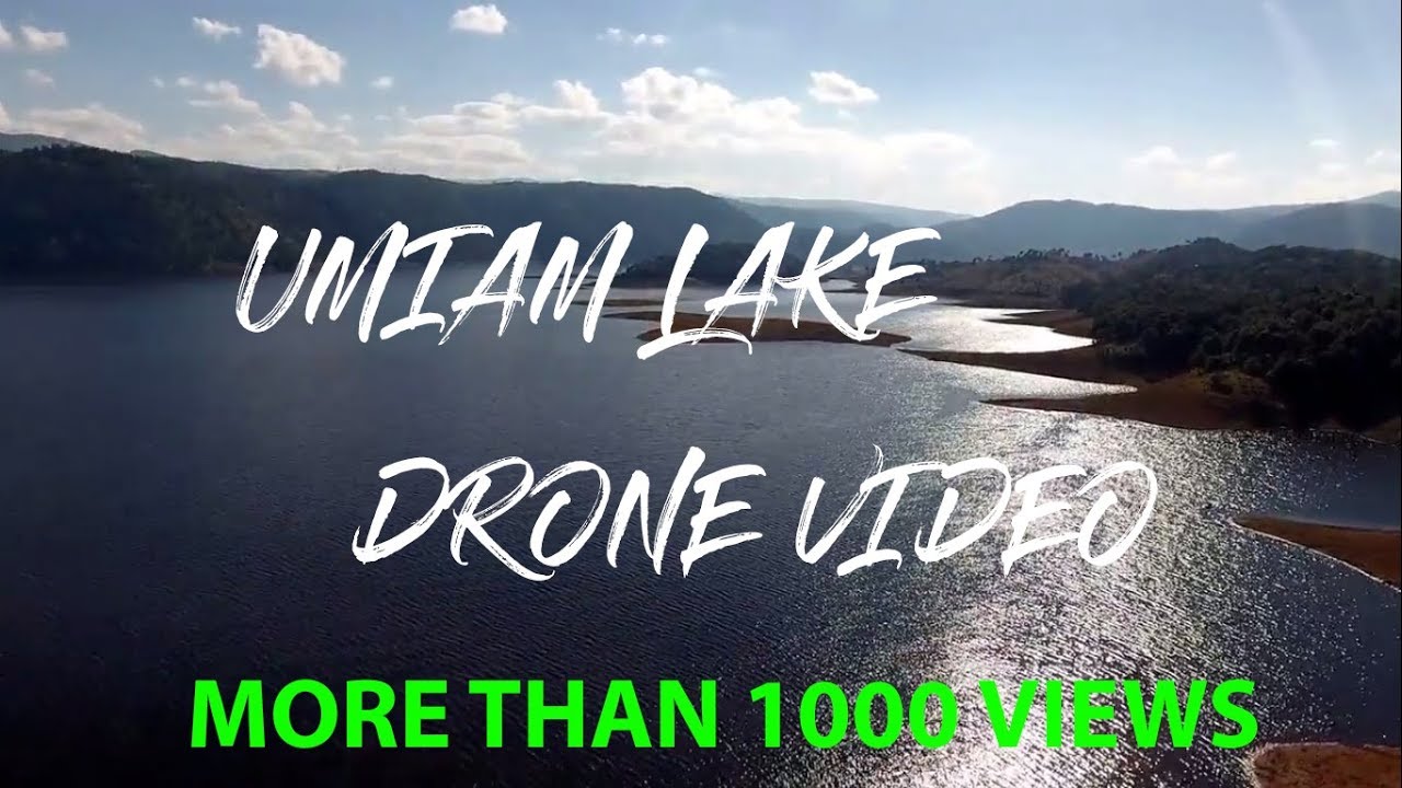 Umiam , Barapani Lake Drone Video First Time
