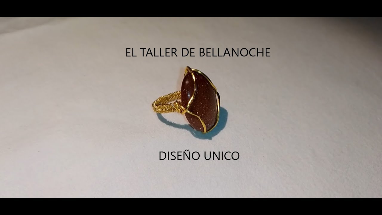 HOW TO MAKE A CROSSED CABUJON RING-COMO HACER UN ANILLO CABUJON CRUZADO