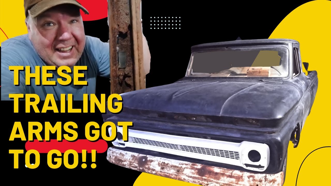 Trailing Arm How To!! Installing new CPP tubular trailing arms in the 1965 Chevy C-10 project!