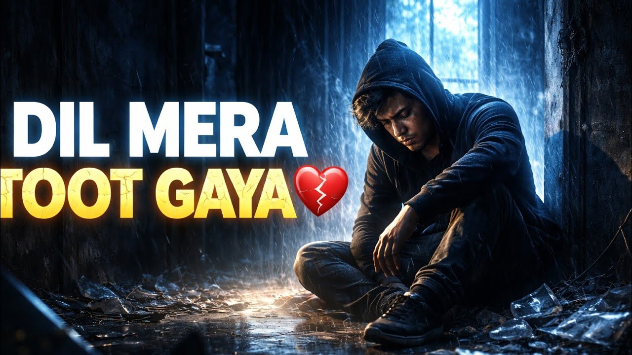 Dil Mera Toot Gaya 💔 | Sad Hindi Rap Song 2026 | Emotional Rap | Deep 808 Bass | Heartbreak Rap