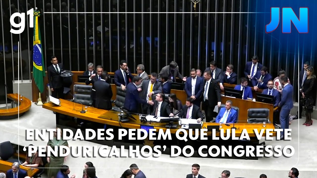 JN: Organizações da sociedade civil pedem que Lula vete 'penduricalhos', aprovados pelo Congresso