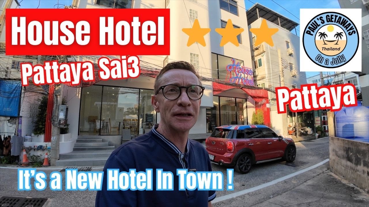 Brand New Hotel in Pattaya! 🏨 House Hotel Sai 3 - Soi Buakhao