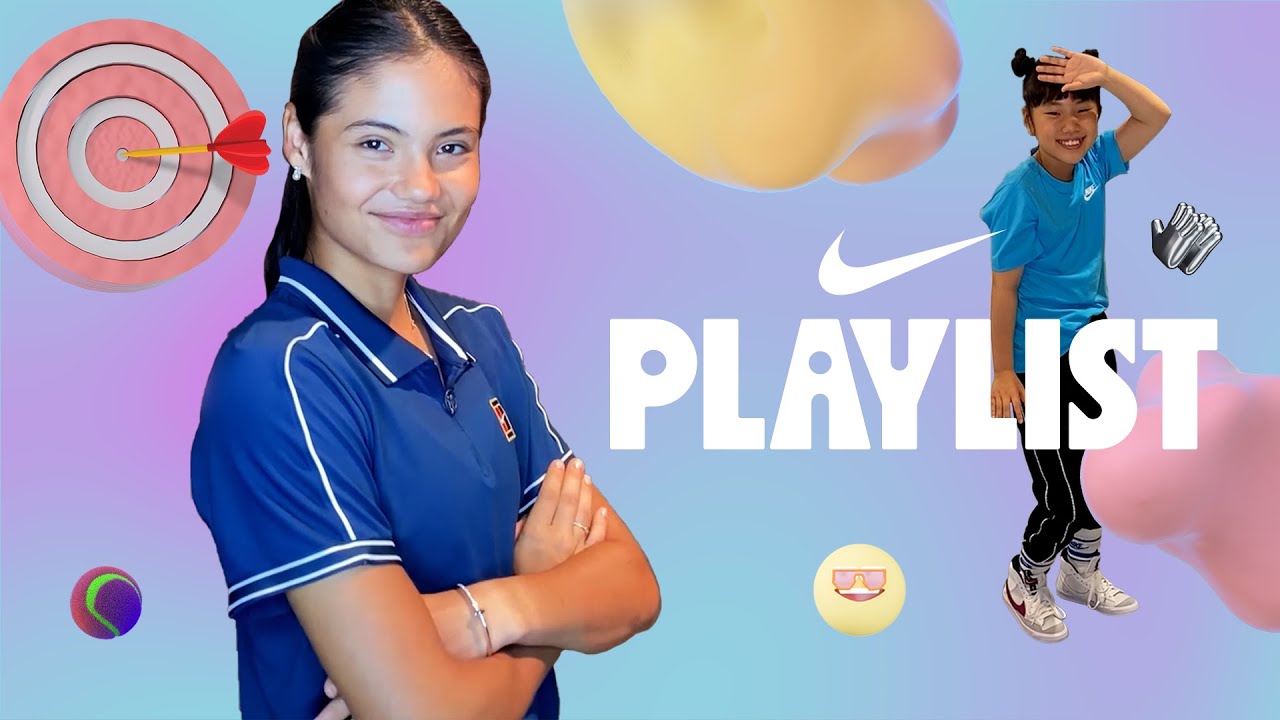 Emma Raducanu’s Splash Tennis & Soyeon’s Feeling All the Feels Dance | Nike Playlist (S9E5) | Nike