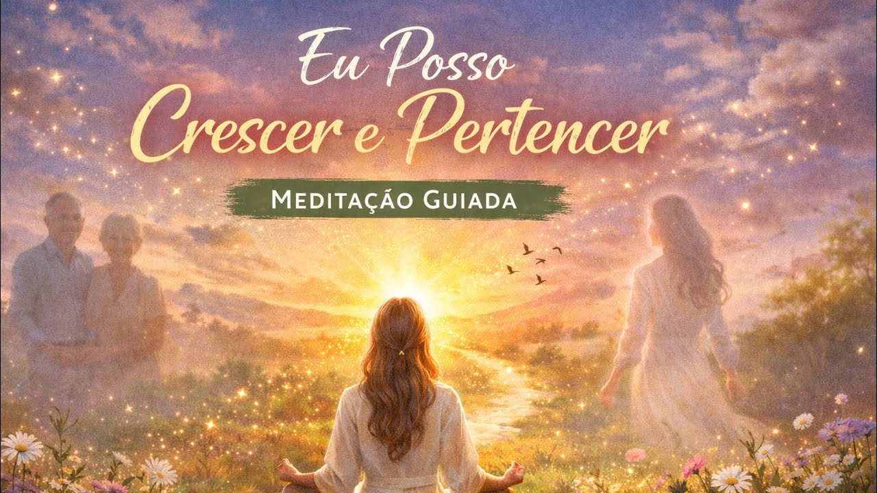 MEDITAÇÃO GUIADA: EU POSSO CRESCER E PERTENCE (para quem tem medo de Avançar na vida) ✨️ 