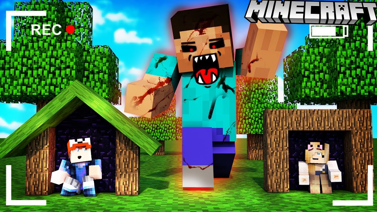 BAZA VS STEVE.EXE - MINECRAFT TSUNAMI CHALLENGE | Vito VS Bella