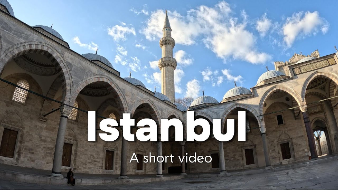 This is Istanbul, Turkey!
