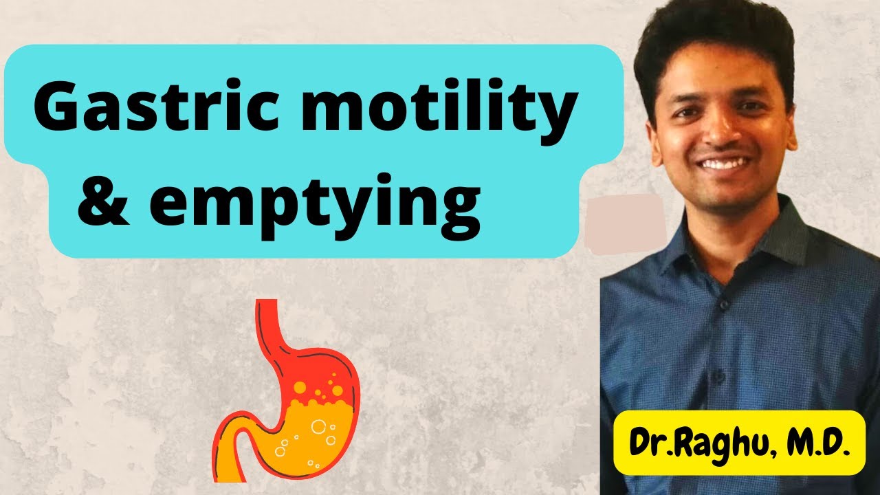 Gastric motility and Gastric emptying - Gastrointestinal tract | #mbbs #physiology