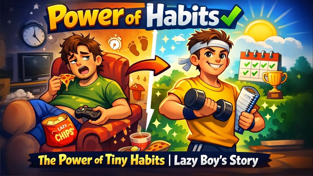 The Power of Tiny Habits | Lazy Boy’s Story | Past Story